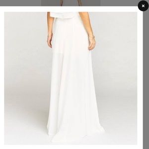 Show Me Your MUMU - Princess Ariel Maxi - Ivory Crisp XS